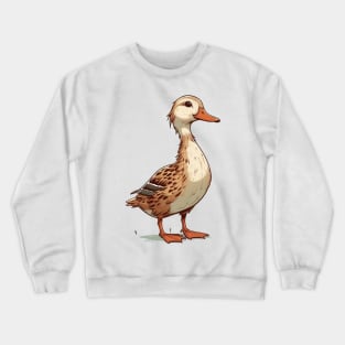 Cute Duck Crewneck Sweatshirt